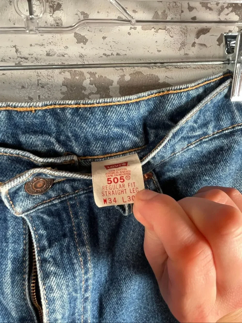 Levi’s | women vintage Orange tag denim cut off shorts
